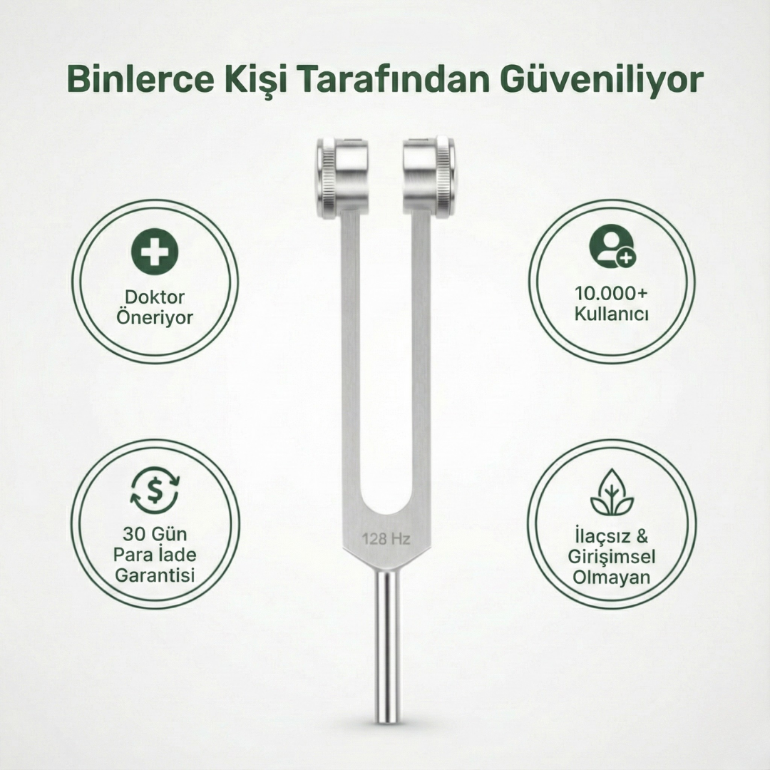 HarmoniVa 128 Hz Terapi Diyapazonu