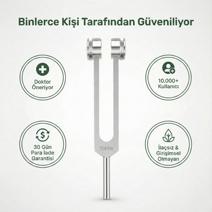 HarmoniVa 128 Hz Terapi Diyapazonu